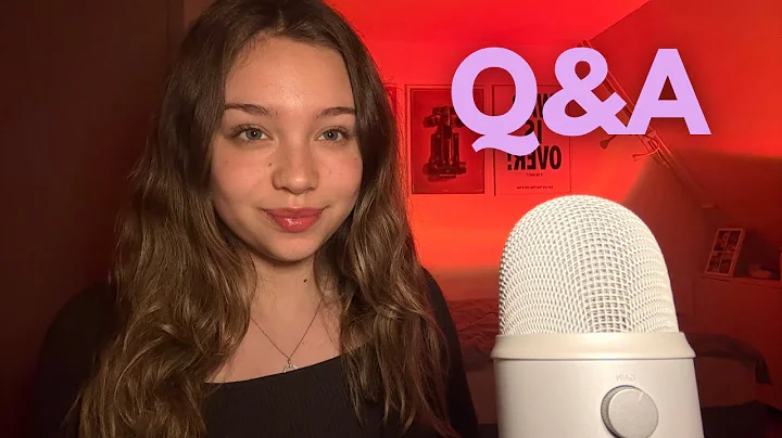 ASMR Whispered Q&A! 💘🧐 Answering My Subscribers Questions 🤩 (close whispers)