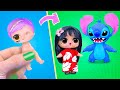 Nunca é Tarde Demais para Bonecas! 9 DIYs de Lilo & Stitch para LOL Surpresa