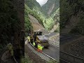 Road Renovation Transformation 😱 Muddy Road to Perfect Road. #timelapse #shorts