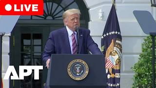 LIVE | Donald Trump Speaks During White House Congressional Picnic | APT