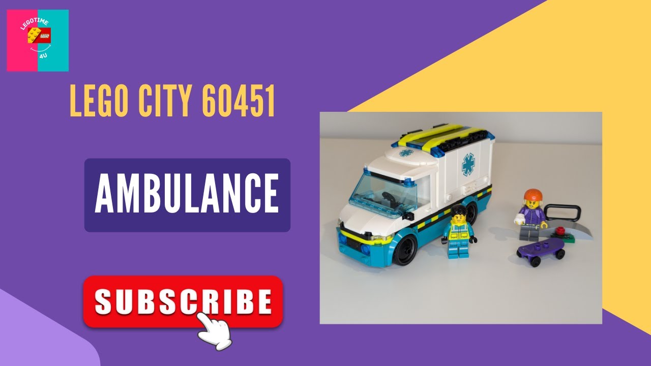 LEGO City Ambulance# 60451