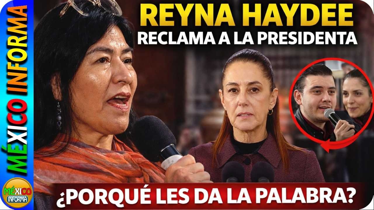 REYNA HAYDE LE RECLAMÓ A LA PRESIDENTA POR DARLE LA PALABRA A VILCHIS Y PEDRERO.
