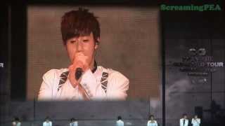 131005 INFINITE OGS in Singapore - Sunggyu's ending speech [Fancam]