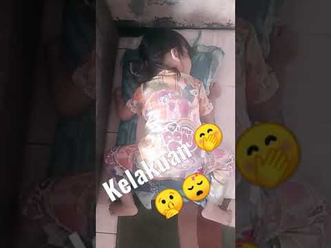 Kelakuan Anak Gadis Tidur Di Atas Bantal !! 🥱😴 | #Short