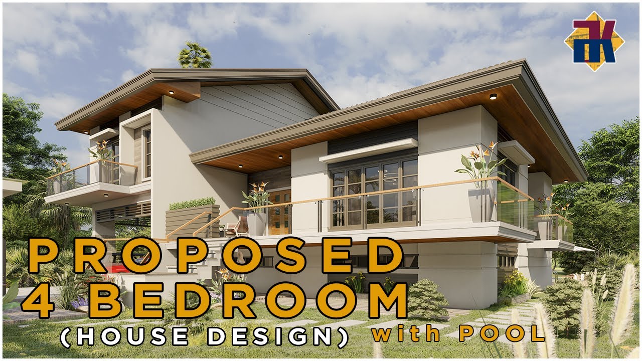 HOUSE DESIGN 2 Storey 4 Bedroom with | LUMION 10