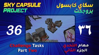 Sky Capsule Project 36 - Challenge tasks Part 2 | سكاي كابسول 36 - مهام التحدي الجزء الثاني