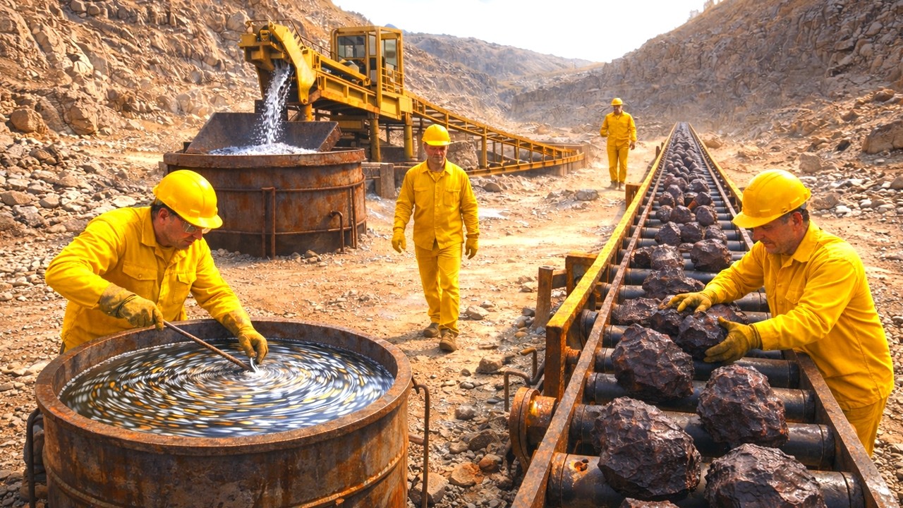 كَيْفِيَّة حُصُول الزِئْبَق | سِرُّهُ المظلم مُكْشَف