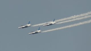 20130423 本日のブルーインパルス 基地上空訓練 #1-2