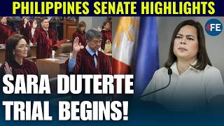 Sara Duterte Trial Begins as Senate Adopts Impeachment Court Mode | Philippines News