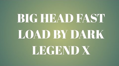 SFG2 SCRIPT BIG HEAD FAST LOAD BY DARK LEGEND X