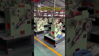 TaiShin m3 screw header machine,customized color for clients. #shortvideo #machine #screwmachine