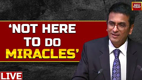 CJI DY Chandrachud Speech LIVE: District Judges Are Not 'Subordinate' Judges | CJI News LIVE