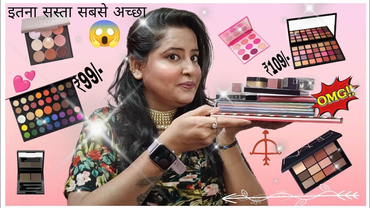 Amazon, Flipkart & Meesho 😱 Eyeshadow Palette Haul Under ₹ 399 Only