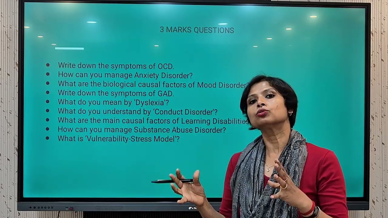 Discussion on Model Question Paper Psychology Semester IV , By S&D , WBCHSE