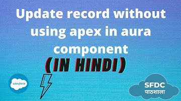 Edit Record using lightning edit record form in aura component | Aura development in Hindi