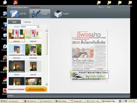 how to create e-book by kvisoft flipbook maker