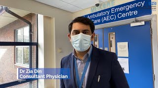 Dr Zia Din talks about how the 111 First service works
