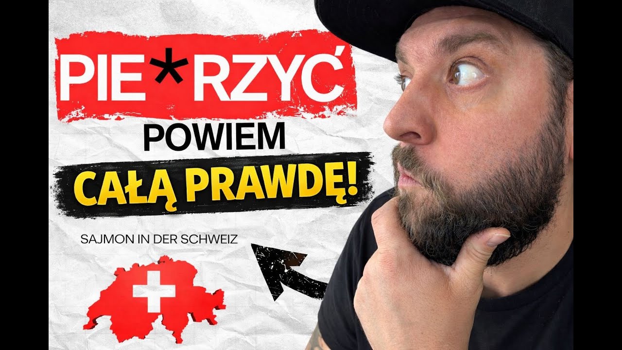 Myślałem, że Szwajcaria to raj… Prawda mnie zmiażdżyła...