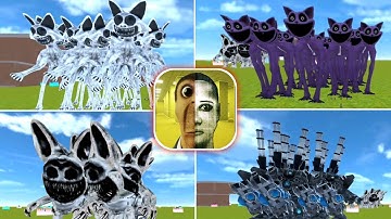 Zoonomaly & Poppy Playtime Nextbots In Backrooms Shooter Update