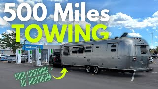 500 Miles Towing with a Ford Lightning Electric Truck
