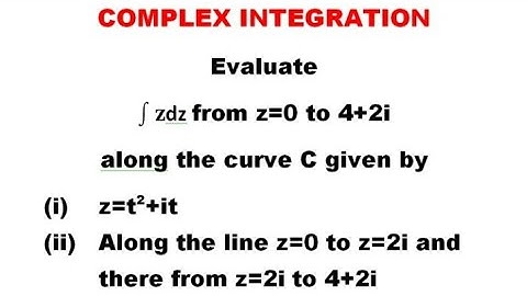 Complex Integration-Most important problem with solution