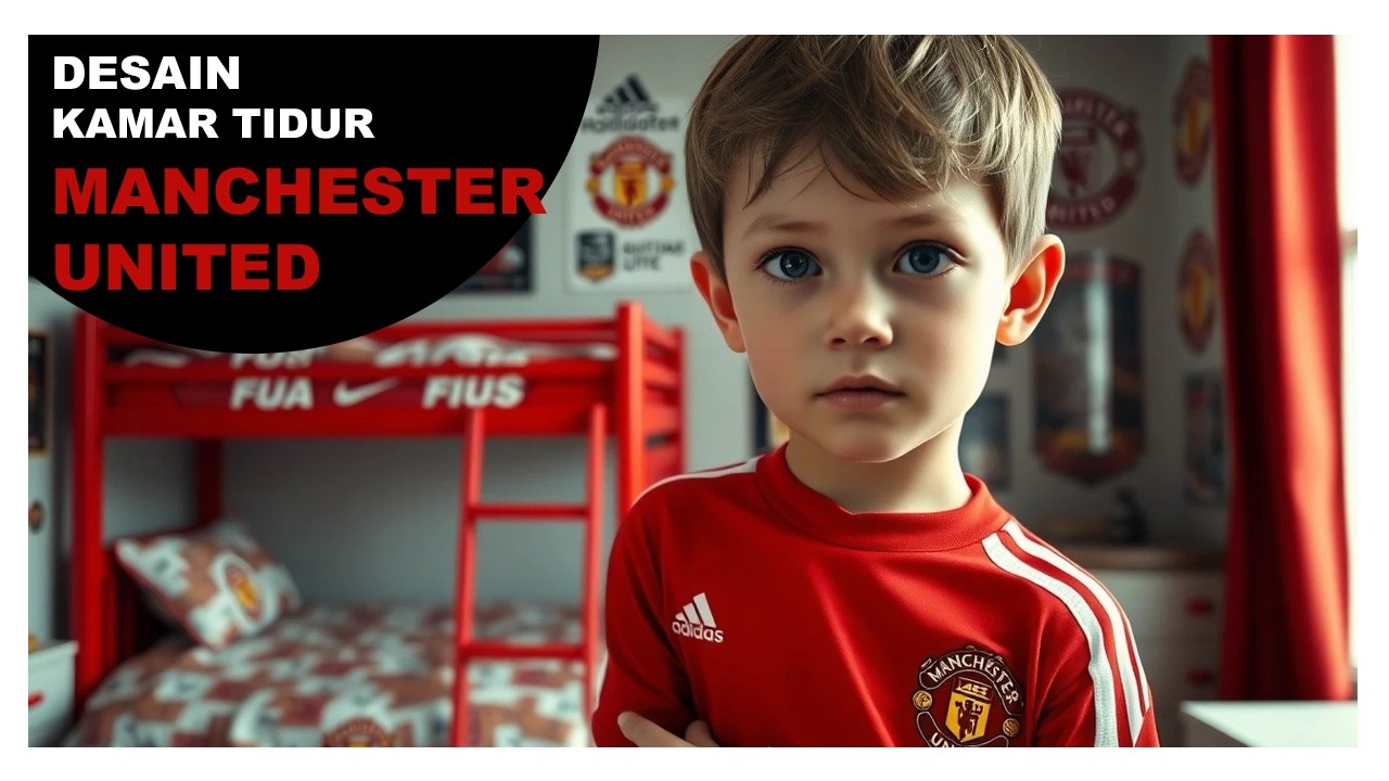 DESAIN KAMAR TIDUR IMPIAN PENGGEMAR MANCHESTER UNITED! - YouTube