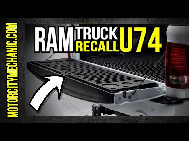 How to Replace Tailgate Handle 2011-2018 Ram 