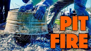 3 Tips For PIT FIRING POTTERY, Demonstration Pot Firing at Steam Pump Ranch
