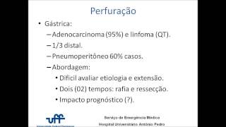 Emergência Huap Urgências Cirúrgicas Oncológicas Abdominais