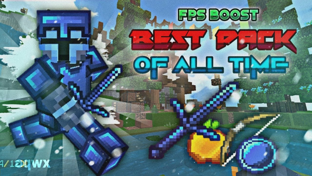 Best MCPE PvP texture pack of all time? (Fps Boost 1.21+) - YouTube