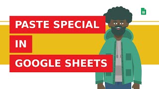 How to use the paste special tool in Google Sheets? Google Sheets Tutorial Lesson 82 Paste Special