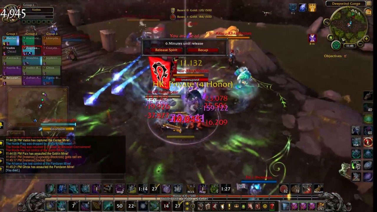 Quick and Dirty Deepwind Gorge (WoW Legion 7.2 Windwalker Monk PvP)