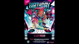 BIRTHDAY PARTY DJ GUY RAGUIN
