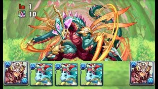 [Puzzle and Dragons] Fire Insect Dragon - Team of 4 or less Required