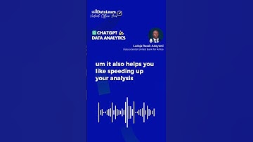 Discover why ChatGPT is revolutionizing data analysis.