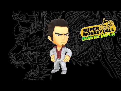 Super Monkey Ball Banana Mania | Kazuma Kiryu si unisce alla gang