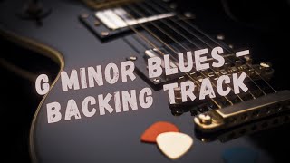 Gm Blues Backing Track in the style of I'll Play The Blues For You