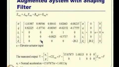 Mod-14 Lec-33 LQG Design; Neighboring Optimal Control & Sufficiency Condition