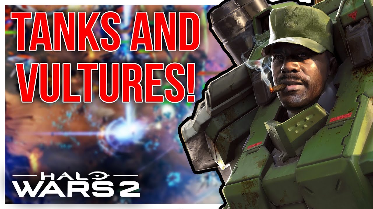 Vultures and Tanks are NO PROBLEM for our Super Turtle! Halo Wars 2