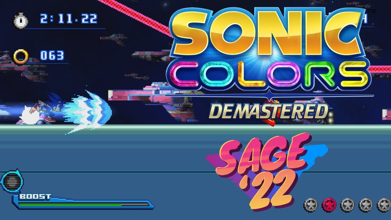 Sonic Colors Demastered: Starlight Carnival (+ Super Sonic Gameplay) - SAGE  2022 Demo Showcase 