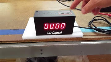 DC 10T-UP LED Count up timer with Push-Button Controls
