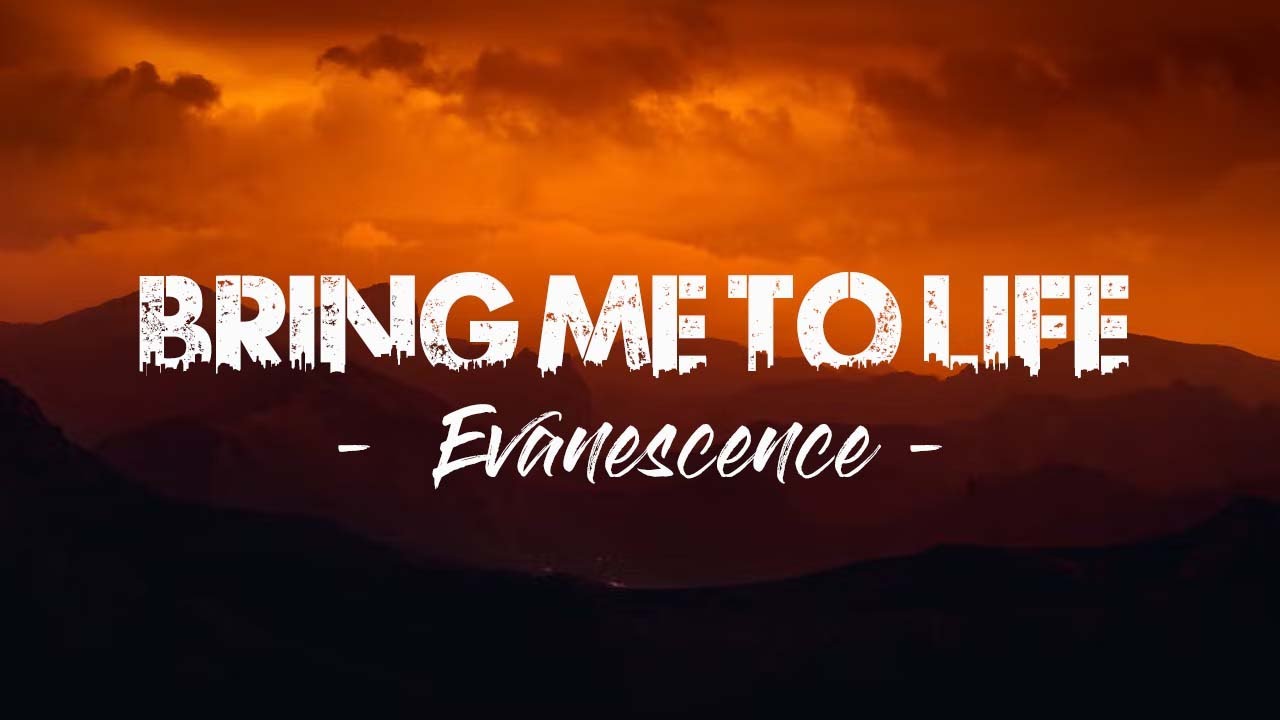 Evanescence Bring Me To Life ( Lyric Video ) YouTube