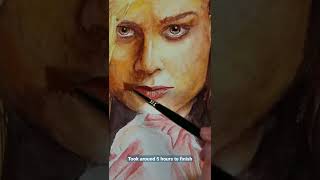 Painting Captain Marvel   #shorts