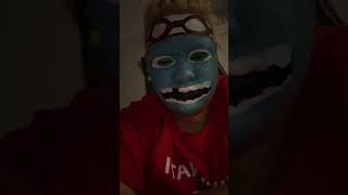 #crazyfrog #facepaint #makeup
