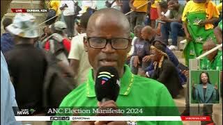 ANC Election Manifesto 2024  | Moses Mabhida Stadium filling up