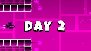 Live Streaming Level One in Geometry Dash Until I Fail