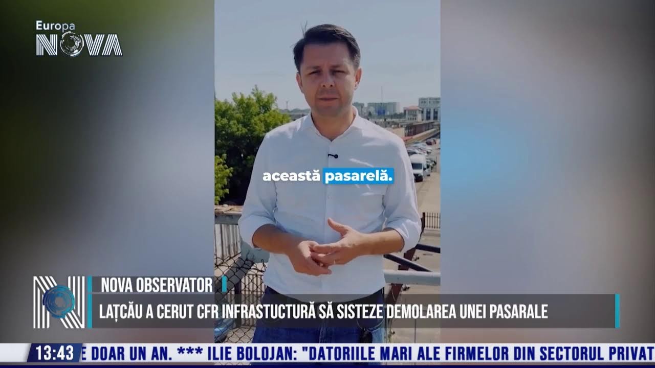 ÎN DIRECT - Știrile orei 13:30 - 10.07.2025 - Tele Europa Nova Timișoara ÎN DIRECT - Știrile orei 13:30 - 10.07.2025 - Tele Europa Nova Timișoara
