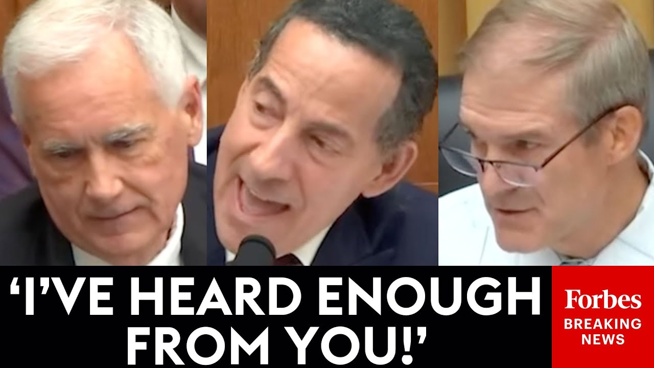 BREAKING NEWS: Jim Jordan, Raskin, And Have Fiery Clash Over Epstein Files Amendment