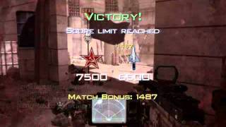 MW3 Final kill with a Trophy System