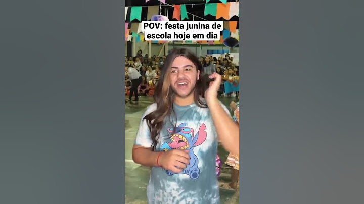 FESTA JUNINA DE ESCOLA HOJE EM DIA | #shorts #pov